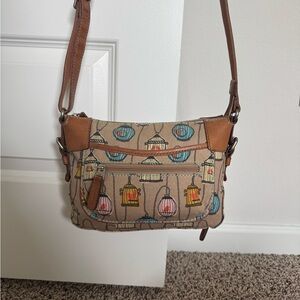 Fossil- Bird Cage Crossbody Bag